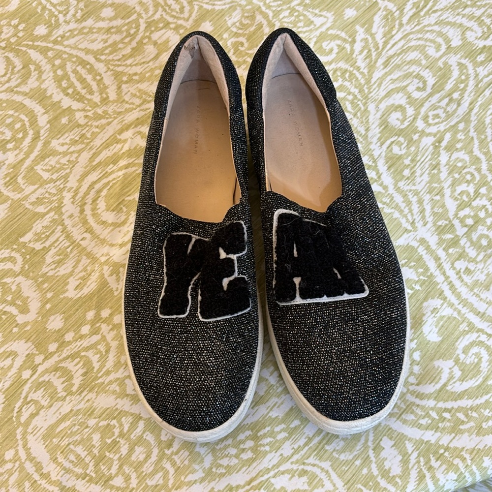 Zara woman platform sneakers